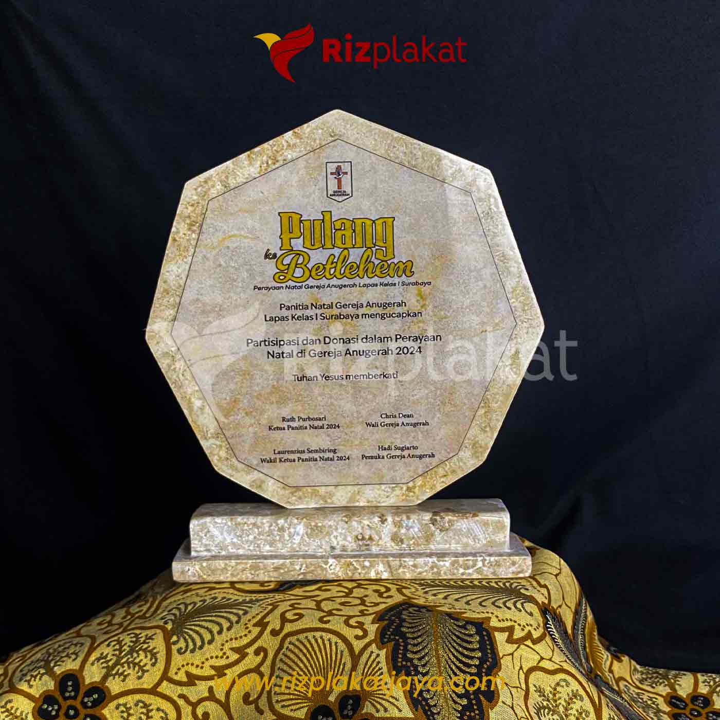 Plakat Marmer Octagon 